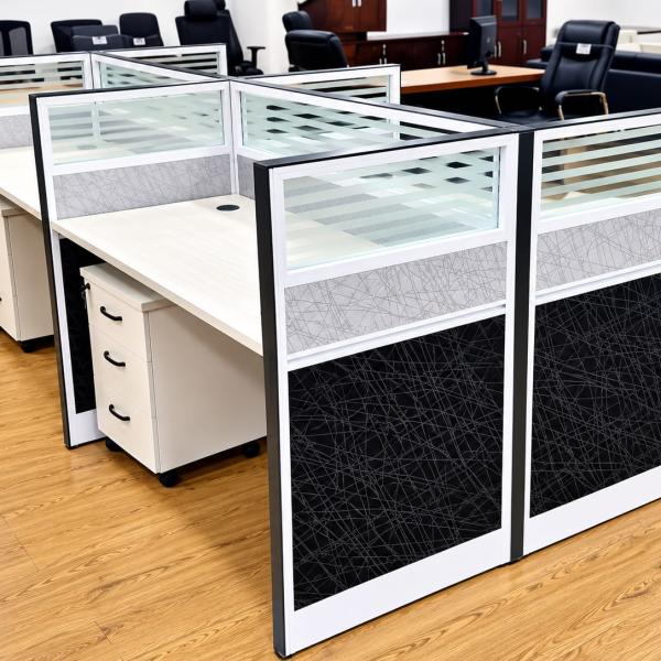 4 - way workstation cubicle - mwajo furniture kenya